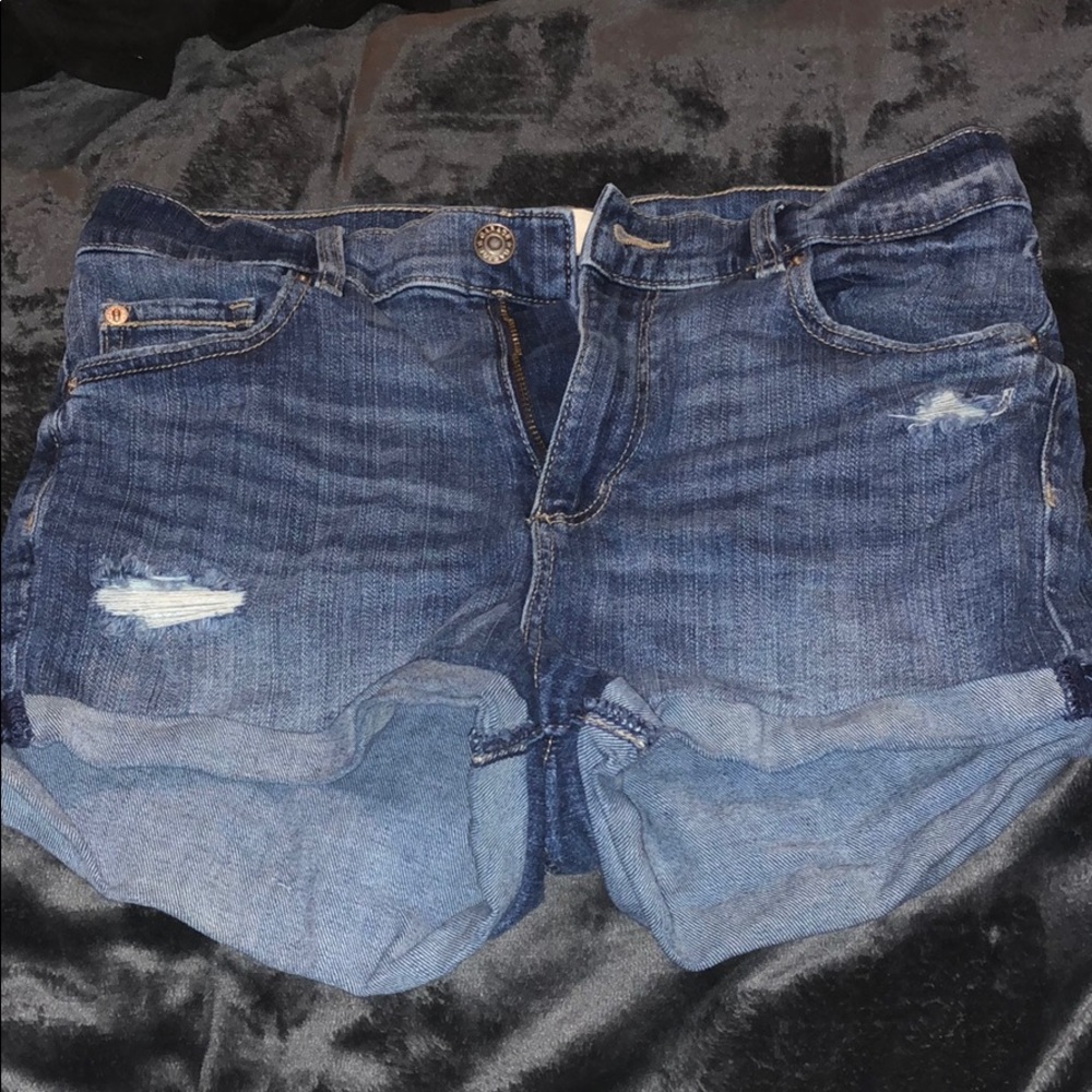 Garage brand jean shorts